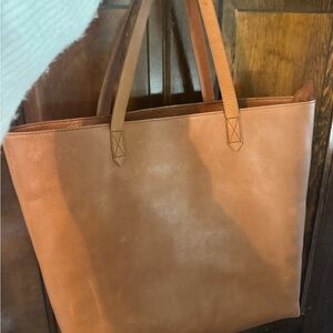 Madewell Leather Tote Bag